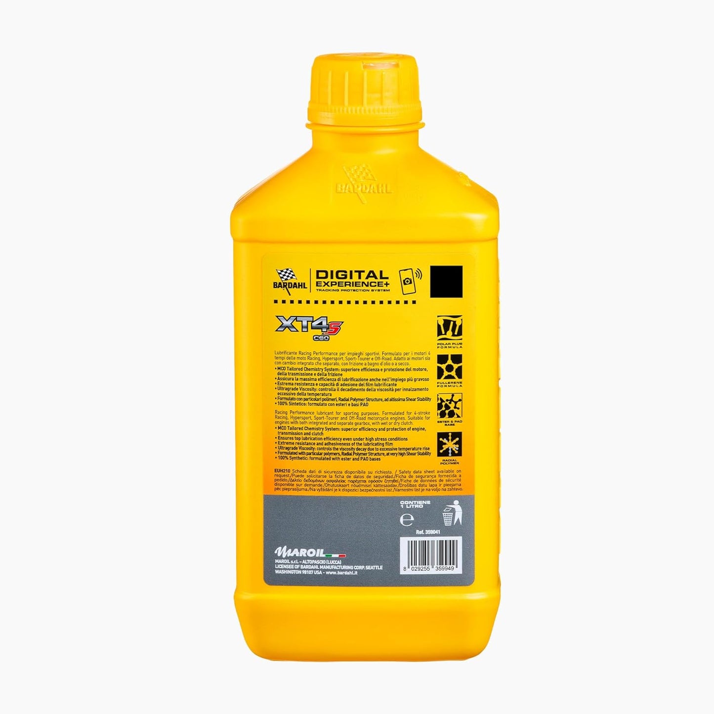 BARDAHL OLIO MOTORE 4T XT4-S C60 5W-30